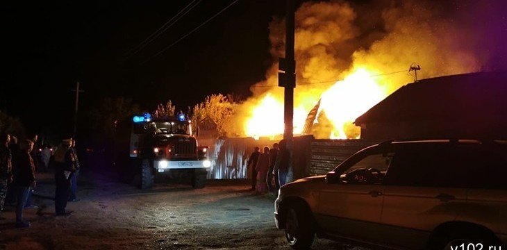 ВОЛГОГРАД. Один человек пострадал на пожаре в дачном поселке под Волгоградом