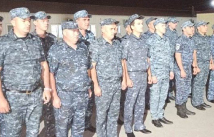 АДЫГЕЯ. Представитель МВД Адыгеи посетил сводный отряд полиции в СКФО