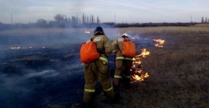 АСТРАХАНЬ. Штормовое предупреждение о чрезвычайной пожароопасности