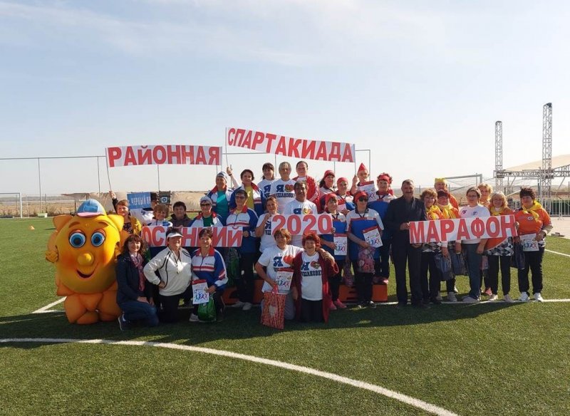 АСТРАХАНЬ. В Черноярском районе прошла спартакиада среди пенсионеров