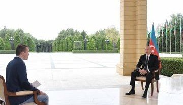 АЗЕРБАЙДЖАН. Ильхам Алиев: политическое урегулирование конфликта в Карабахе должно быть подкреплено гарантиями ведущих стран мира