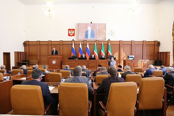 ЧЕЧНЯ.  105-е пленарное заседание