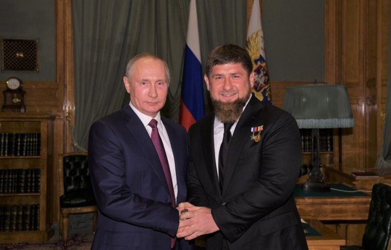 ЧЕЧНЯ. Р. Кадыров выразил признательность В. Путину за постоянное внимание к республике