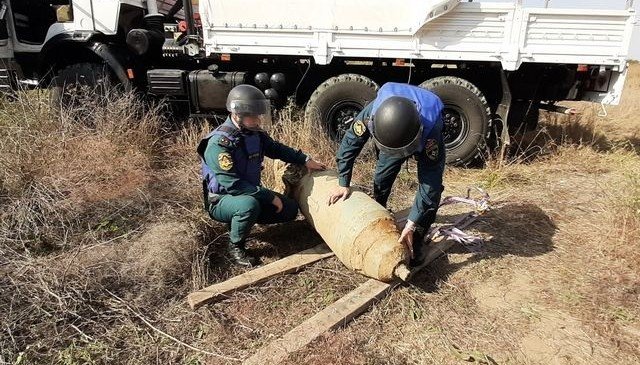 ЧЕЧНЯ.  В ЧР обезвредили 500-килограммовую авиабомбу