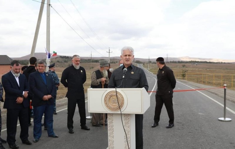 ЧЕЧНЯ. В Грозном открыли подъезд к с. Серноводское от автодороги «Ищерская-Грозный»