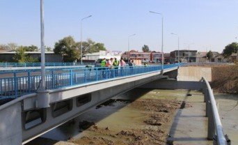 ЧЕЧНЯ. В Грозном завершается реконструкция моста через реку Сунжу