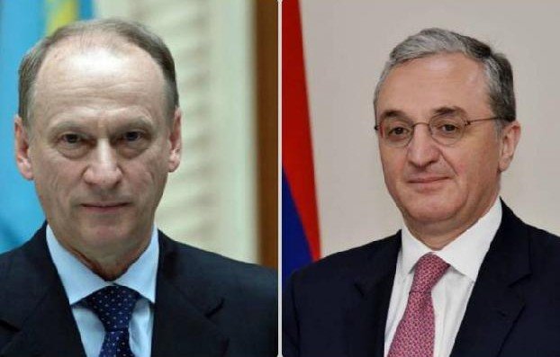 Глава МИД Армении провел встречу с секретарем Совета безопасности РФ