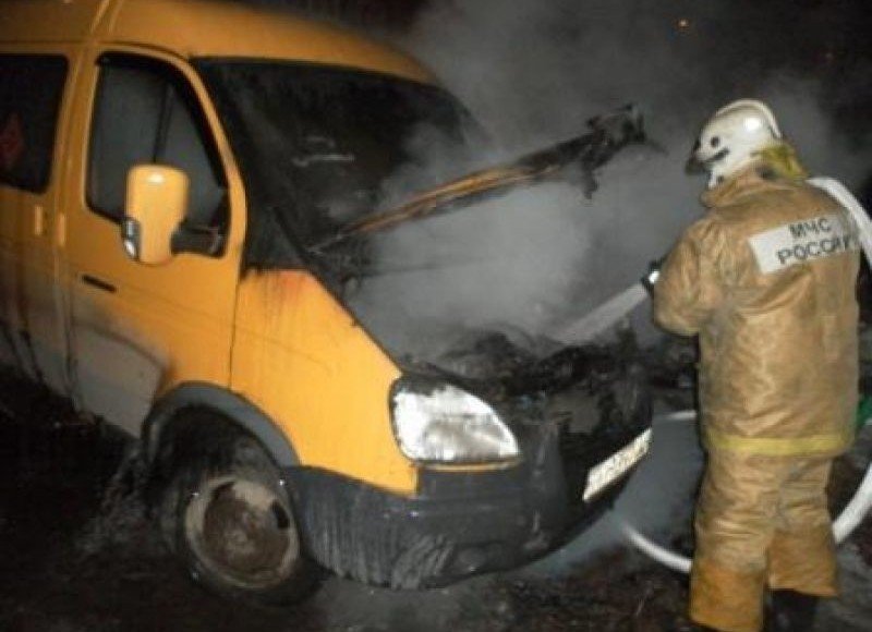 ИНГУШЕТИЯ. Возгорание автомобиля в сельском поселении Нижние Ачалуки
