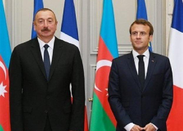 Макрон и Алиев обсудили эскалацию в зоне карабахского конфликта