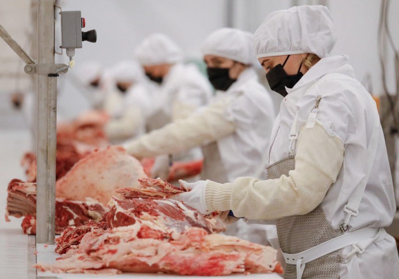 СТАВРОПОЛЬЕ. Мясоперерабатывающий завод в Ульяновке предоставит 328 новых рабочих мест