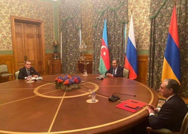 В Москве началась встреча глав МИД России, Армении и Азербайджана по карабахскому урегулированию