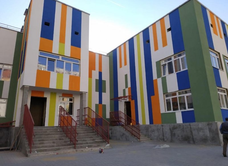 ВОЛГОГРАД. Нацпроект «Демография»: в поселке ГЭС продолжается строительство нового детского сада