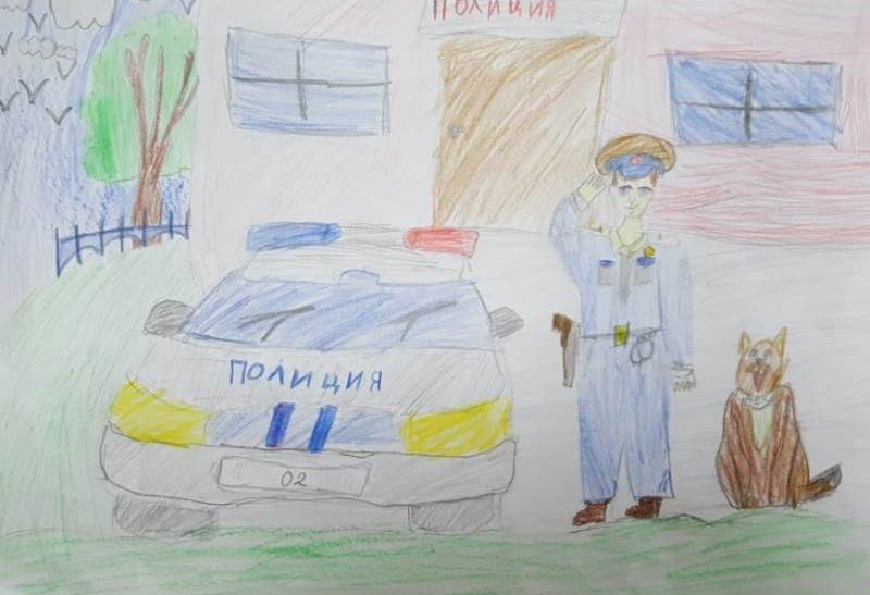 АДЫГЕЯ. В МВД по Республике Адыгея с участием общественности подведены итоги конкурса «Мои родители работают в полиции»