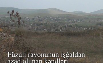 АЗЕРБАЙДЖАН. Минобороны Азербайджана показало первые видеокадры из освобожденных от оккупации сел Физулинского района (ВИДЕО)