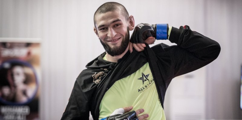 ЧЕЧНЯ.  Хамзат Чимаев ворвался в рейтинг полусреднего веса UFC