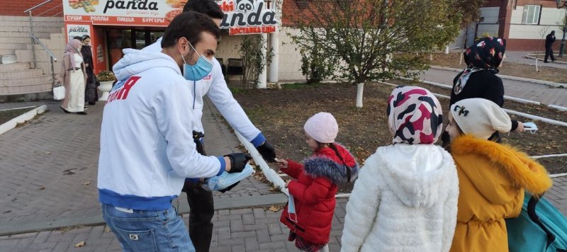 ЧЕЧНЯ. МГЕР Чечни провела благотворительную акцию