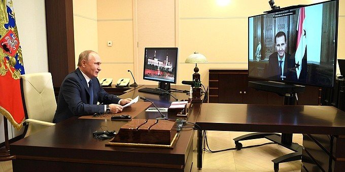 ЧЕЧНЯ. Путин и Асад обсудили процесс массового возвращения беженцев в Сирию
