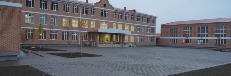 ЧЕЧНЯ.  Строительство школы в городе Аргун вышло на финишную прямую