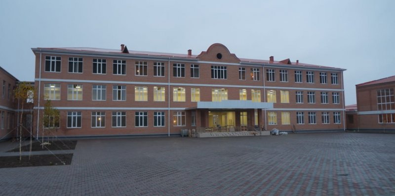 ЧЕЧНЯ. В городе Аргун завершается строительство школы на 720 учащихся