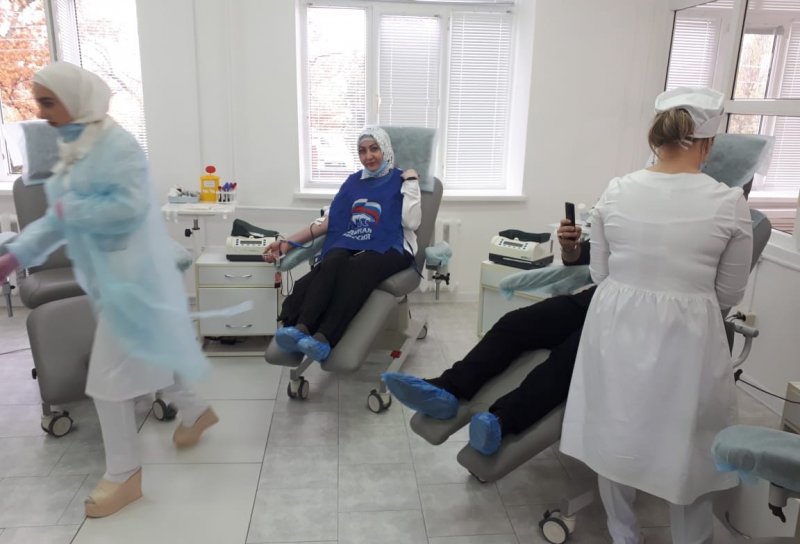 ЧЕЧНЯ. В Грозном прошла донорская акция «Сдай кровь – спаси жизнь»