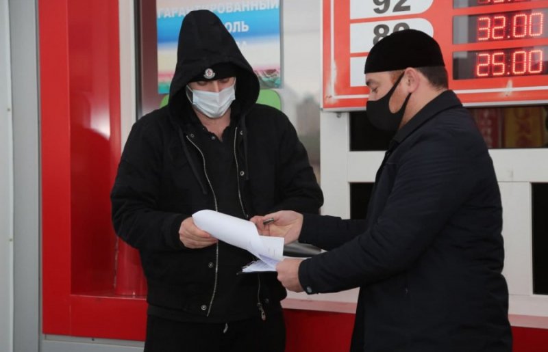 ЧЕЧНЯ. В районе проводятся рейдовые мероприятия по взысканию задолженности по имущественным налогам