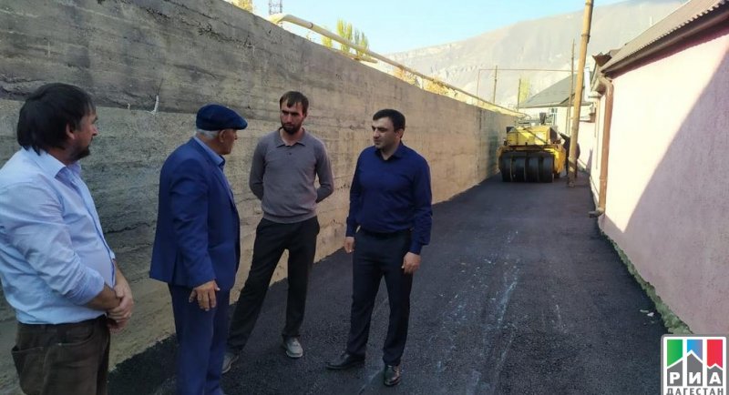 ДАГЕСТАН. В Ботлихском районе завершается реализация проекта «Мой Дагестан – мои дороги» за 2020 год