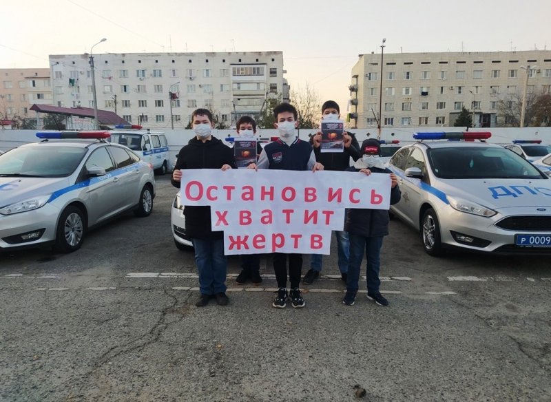 КБР. Автоинспекторы Нальчика провели памятную акцию