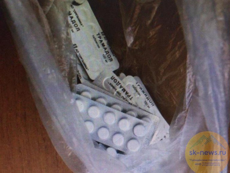 КБР. В Нальчике задержали парня со 124 таблетками трамадола в салоне иномарки