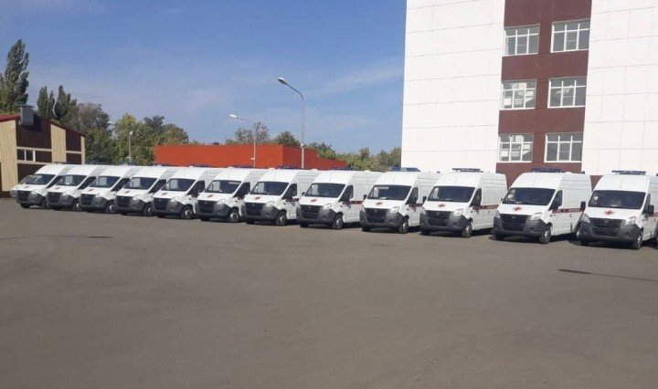 КЧР. Автопарк службы скорой медицинской помощи КЧР пополнился 17 новыми автомобилями