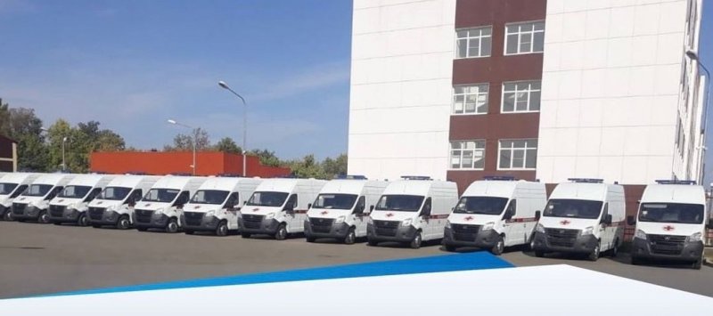 КЧР. Семнадцать новых автомобилей скорой помощи прибыло в Карачаево-Черкесию