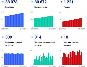 РОСТОВ. Коронавирус в Ростовской области: статистика на 24 ноября
