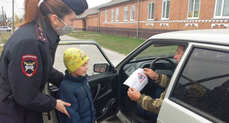 С. ОСЕТИЯ. В с. Чикола Северной Осетии полицейские провели акцию «Осторожно, «Дети!»