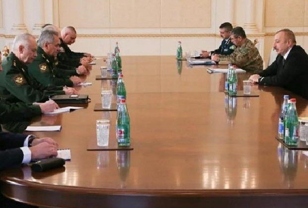 Шойгу сообщил Алиеву о 23 постах российских миротворцев в Нагорном Карабахе
