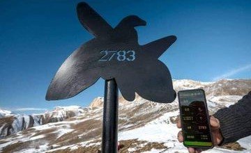 АЗЕРБАЙДЖАН. В Губинском районе Азербайджана на высоте 2783 метра установили знак в память о шехидах