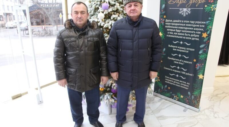 ЧЕЧНЯ.  А.Б.Тумхаджиев принял участие в акции «Дари добро»