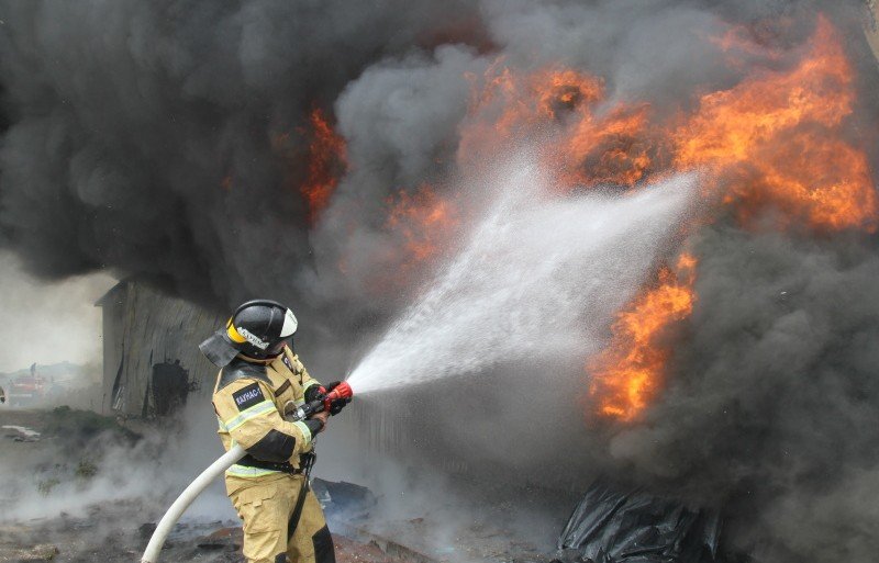 ЧЕЧНЯ. Чеченские пожарные за прошедшую неделю реагировали на 9 пожаров