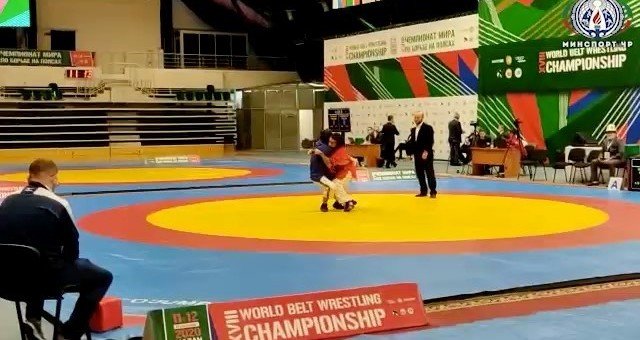 ЧЕЧНЯ. Чеченский борец завоевал серебро чемпионата мира по борьбе на поясах