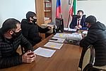 ЧЕЧНЯ.  М-А. Дагаев посетил с. Подгорное