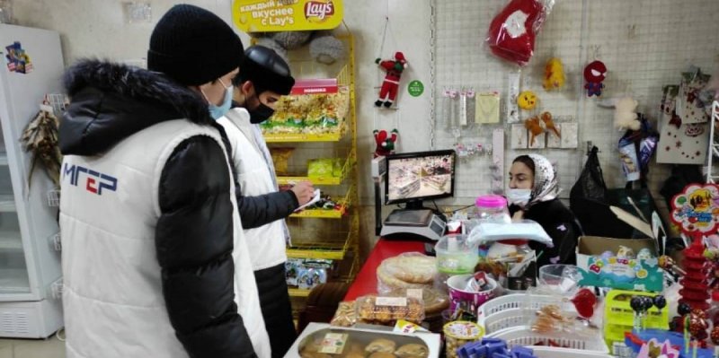 ЧЕЧНЯ. Молодогвардейцы Чечни проверили точки продаж пиротехнической продукции в Наурском районе