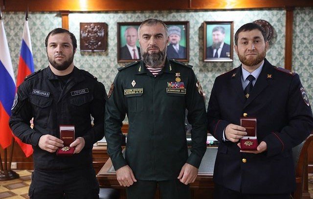 ЧЕЧНЯ. Отличившимся Росгвардейцам ЧР вручили почетные награды