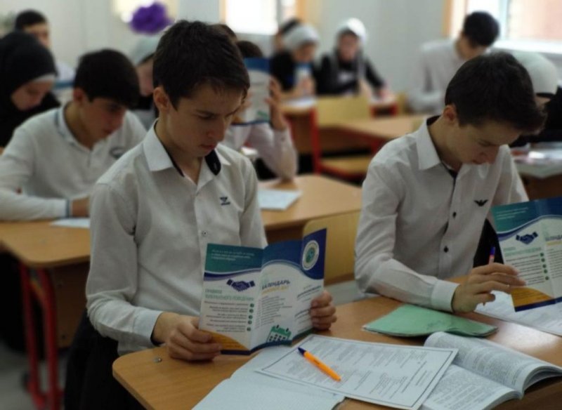 ЧЕЧНЯ. Проект «Антинигилист» охватил 17 тысяч учащихся Чеченской Республики