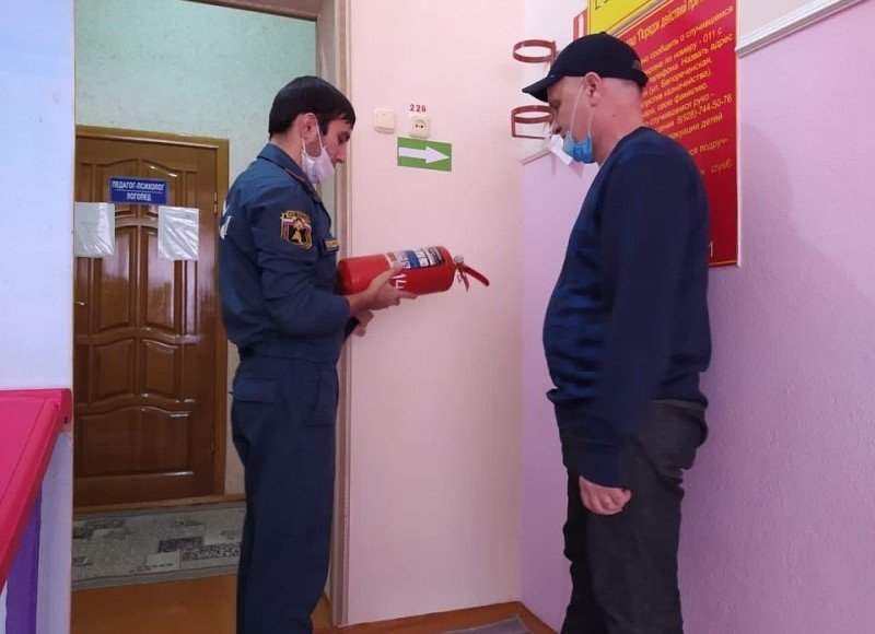 ЧЕЧНЯ. В Чеченской Республике повышают противопожарную защищенность детских садов