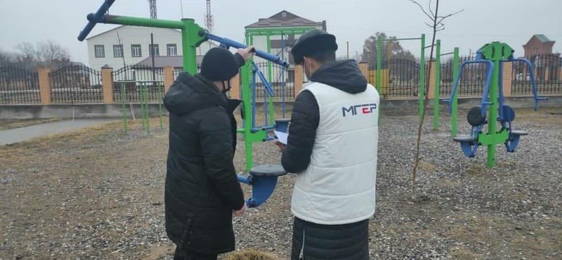 ЧЕЧНЯ. В ЧР провели мониторинг состояния детских и спортивных площадок