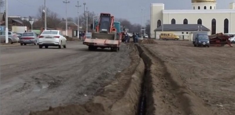 ЧЕЧНЯ.  В Пролетарском проведут новую водопроводную сеть протяженностью более 5000 м
