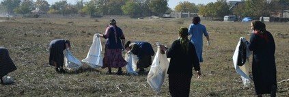 ЧЕЧНЯ. В с. Бачи-Юрт прошла экологическая акция "Чистые берега — чистая вода!"
