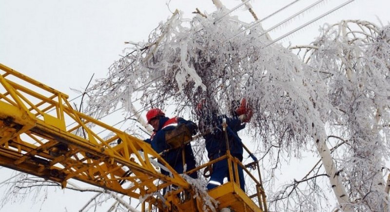 ЧЕЧНЯ. Восстановлено нарушенное из-за снегопада энергоснабжение Ножай-Юртовского района