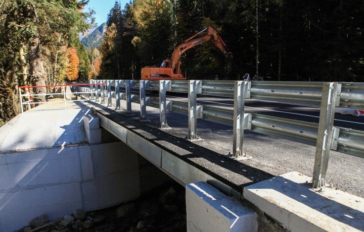 КЧР. В Карачаево-Черкесии капитально отремонтировали два моста в населенных пунктах Верхняя Теберда и Теберда