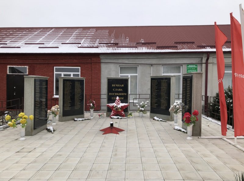 С. ОСЕТИЯ. В Комсомольском капитально отремонтировали братскую могилу воинов защитников Отечества