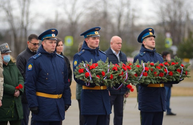 АДЫГЕЯ. В столице Адыгеи отметили годовщину освобождения от фашистских захватчиков