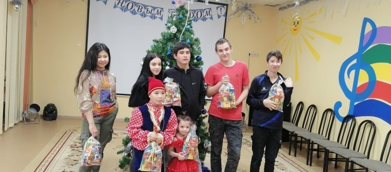 АСТРАХАНЬ. Воспитанники центра «Исток» отметили Старый Новый год